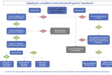 Windfarm grant flow chart
