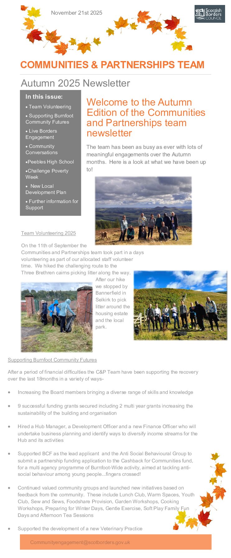 Tweedsmuir Community Council